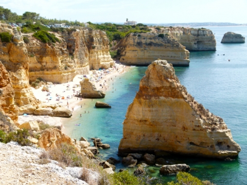 Algarve - Praia Marinha Algarve - Praia Marinha