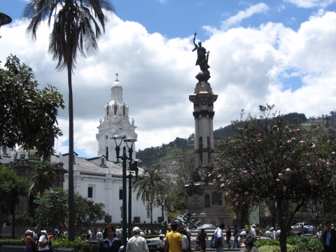 Quito - Hauptplatz Quito - Hauptplatz