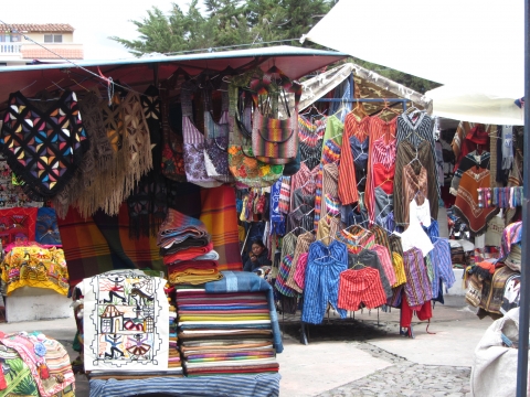 Otavalo - Markt in Otavalo Otavalo - Markt in Otavalo