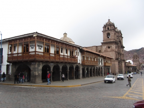 Cusco - Plaza de Armas in Cusco Cusco - Plaza de Armas in Cusco