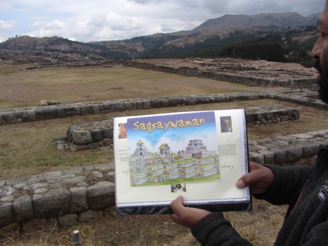 Cusco - Die "Bank" Cusco - Die "Bank"