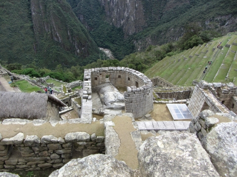 Machu Picchu - zur Sonnenbeobachtung Machu Picchu - zur Sonnenbeobachtung