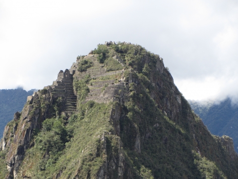 Machu Picchu - Gipfel des Huayna Picchu Machu Picchu - Gipfel des Huayna Picchu
