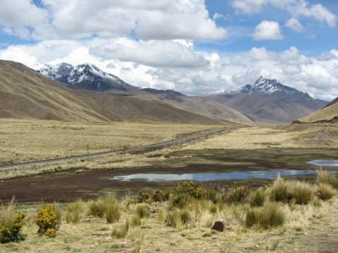 Puno - La Raya Paß 4.335 m Puno - La Raya Paß 4.335 m