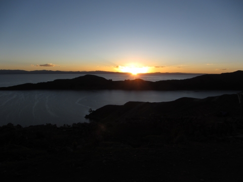 Titicacasee & Sonneninsel - sonnenuntergang Titicacasee & Sonneninsel - sonnenuntergang
