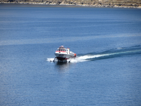 Titicacasee & Sonneninsel - unser Tragflügelboot Titicacasee & Sonneninsel - unser Tragflügelboot
