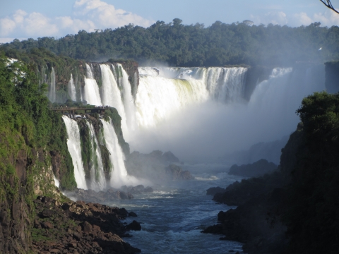 Iguaçu- Wasserfälle - Garganta Iguaçu- Wasserfälle - Garganta