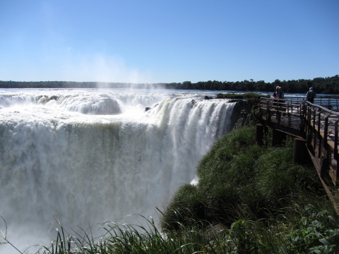 Iguaçu- Wasserfälle Iguaçu- Wasserfälle