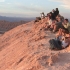 Sonnenuntergang im Valle de la Luna Sonnenuntergang im Valle de la Luna