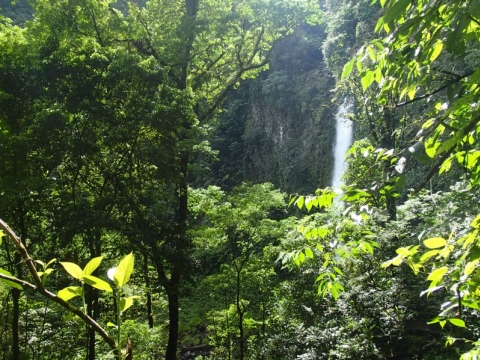 Republic of Costa Rica - Wasserfall La Fortuna Republic of Costa Rica - Wasserfall La Fortuna