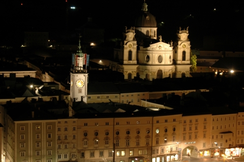 Salzburg - Nächtliches Salzburg Salzburg - Nächtliches Salzburg