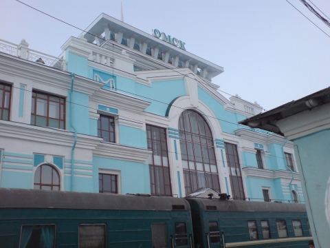 Omsk - Bahnhof Omsk