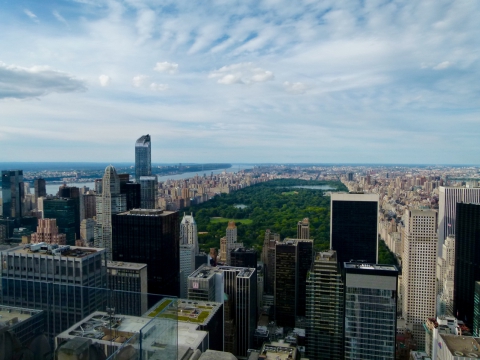New York City - Aussicht vom Rockefeller Center New York City - Aussicht vom Rockefeller Center