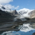 Pasterze-Gletscher und Johannisberg (3453m) Pasterze-Gletscher und Johannisberg (3453m)