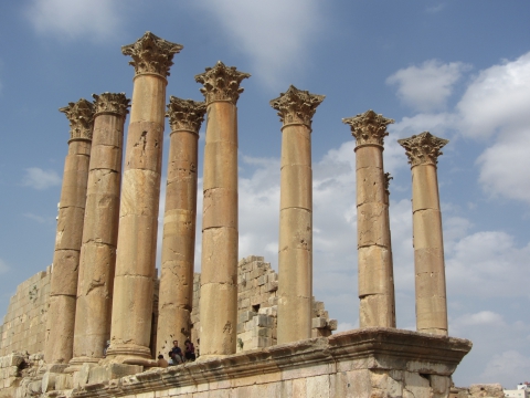Jarash - Artemistempel Jarash - Artemistempel