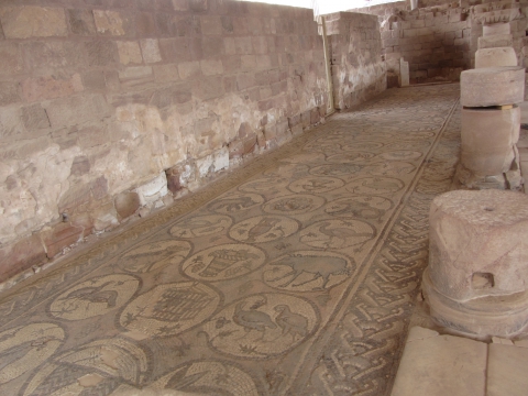Petra - byzantinische Kirche Petra - byzantinische Kirche