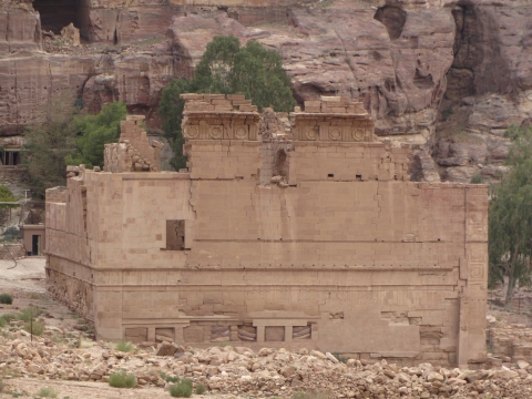 Petra - Qasr al-Bint Petra - Qasr al-Bint