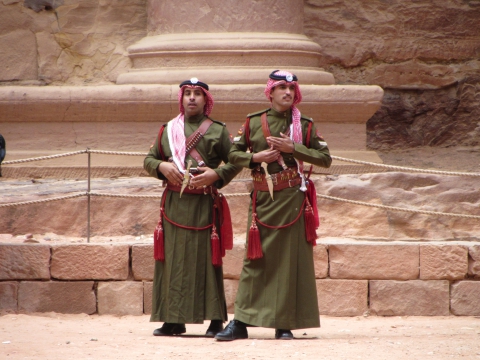 Petra - 2 wachsame Soldaten Petra - 2 wachsame Soldaten