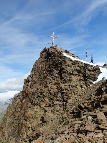 Vent zur Martin-Busch Hütte - Kreuzspitze (3457m) Vent zur Martin-Busch Hütte - Kreuzspitze (3457m)