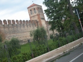 Blick auf die Burg von Lazise