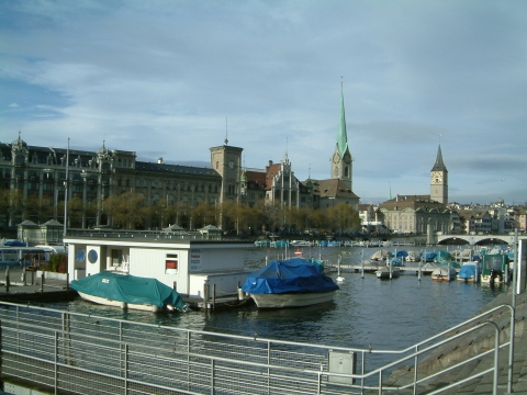 Zürich - Am Limmatquai Zürich - Am Limmatquai