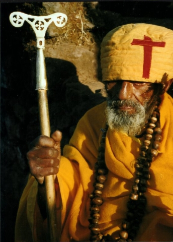 Metu - Priester in Lalibela Metu - Priester in Lalibela