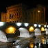 Brücke über dem Fluss Miljacka