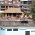 Blick auf Strandcafes Blick auf Strandcafes