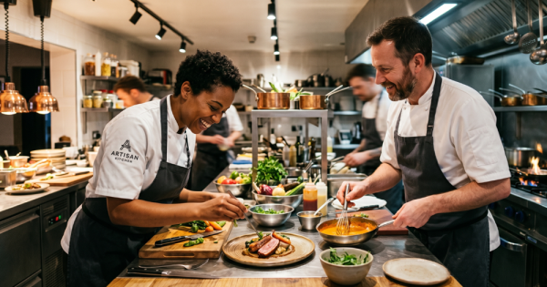 What makes a successful chef collaboration?
