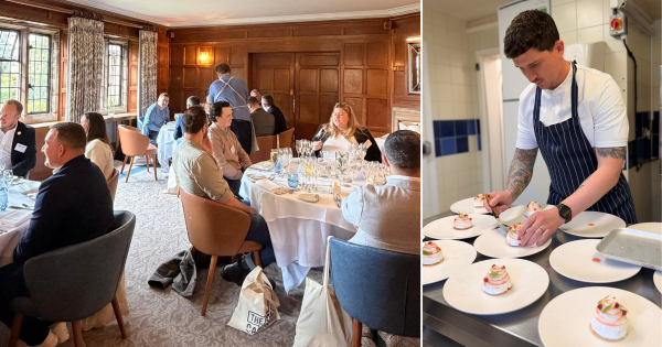The Staff Canteen Live 2026: FOH networking lunch at Mallory Court