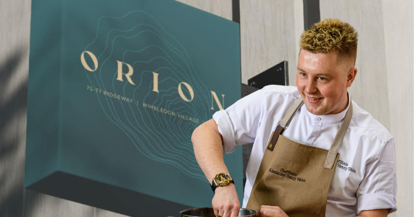 MasterChef winner Alex Webb launches debut restaurant Orion in Wimbledon