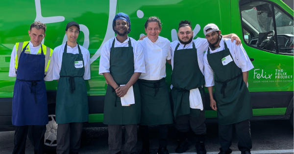 Francesco Mazzei brings Italian masterclass to London food charity