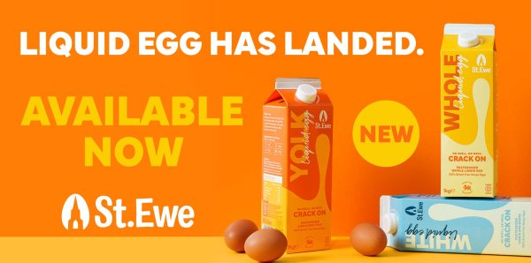 St. Ewe liquid egg: uncompromising quality from farm to kitchen