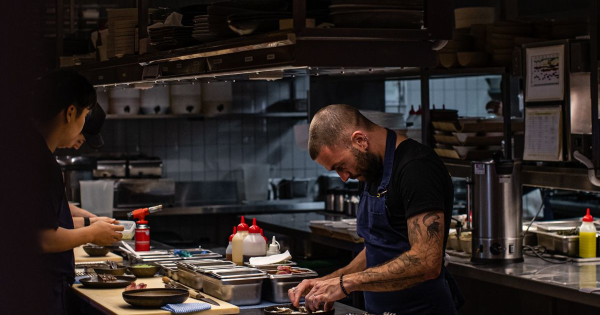 Oscar Solomon on Greek generosity, Japanese discipline and design-led cooking