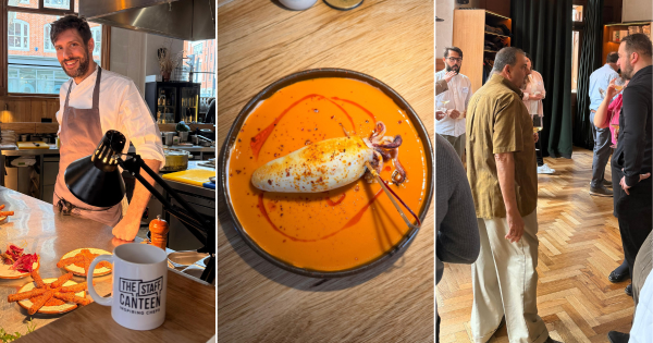 The Staff Canteen Live 2026: Chef networking lunch at Morchella