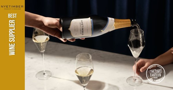 Nyetimber Named Best Wine Supplier at The Staff Canteen Members' Choice Awards 2026