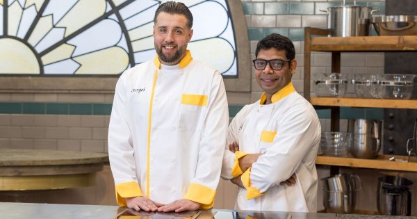 Who are Suhas and Sergei from Bake Off: The Professionals 2026?