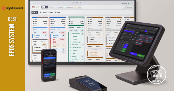 Lightspeed Named Best EPOS System at The Staff Canteen Members' Choice Awards 2026