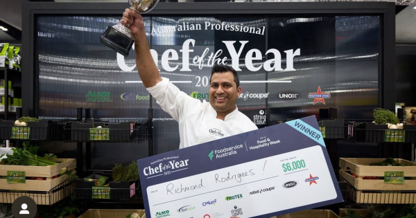 Richmond Rodrigues on instinct, clarity and winning Australia’s Chef of the Year