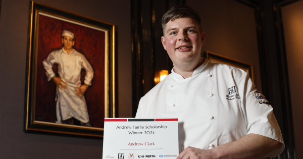 Applications now open for Andrew Fairlie Scholarship 2025