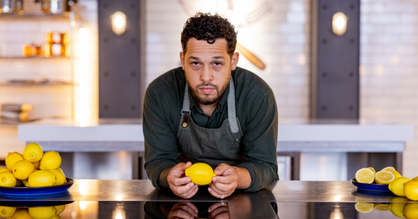 Who is chef Corrin Harrison on Great British Menu 2026?