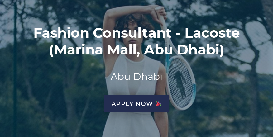 lacoste marina mall