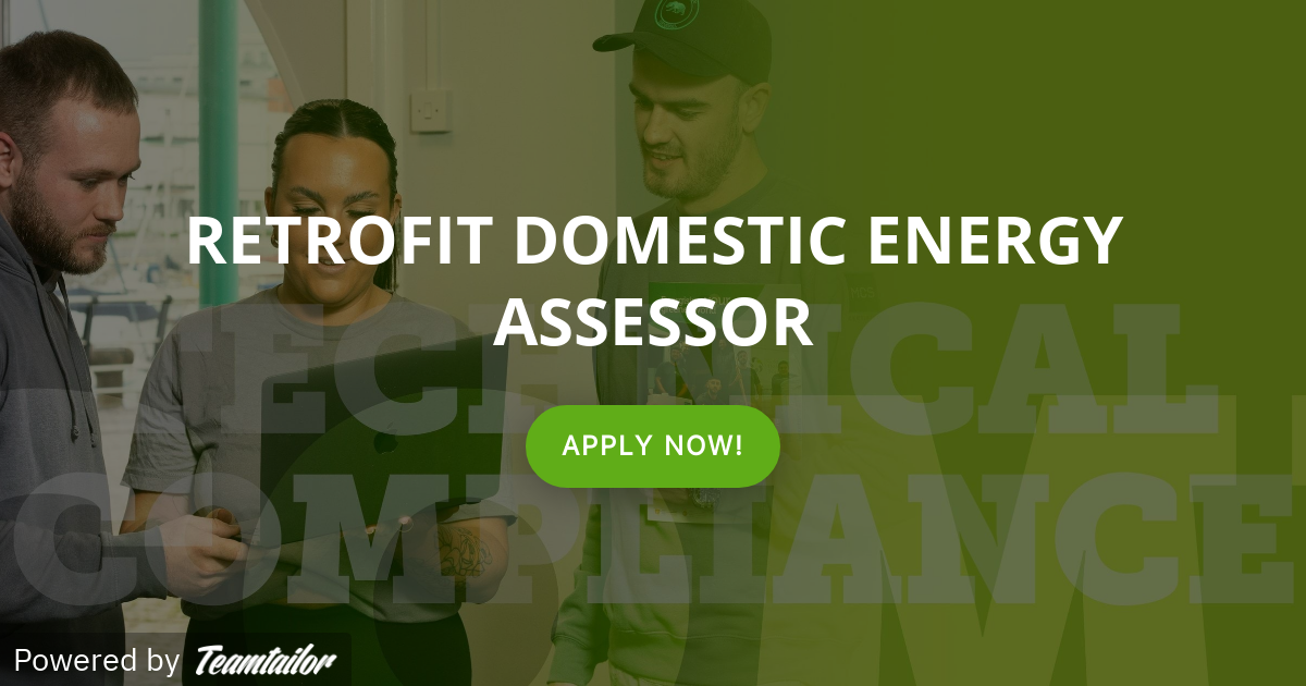 RETROFIT DOMESTIC ENERGY ASSESSOR Consumer Energy Solutions Career Site