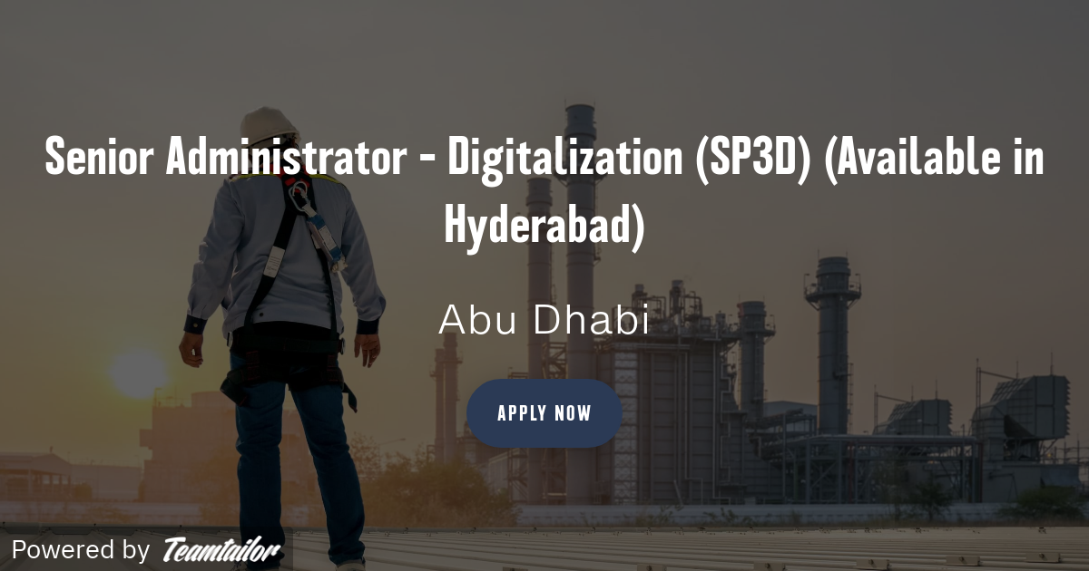 sp3d administrator job