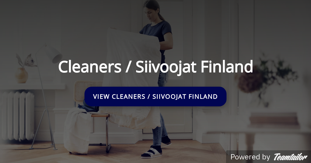 Cleaners / Siivoojat Finland Freska