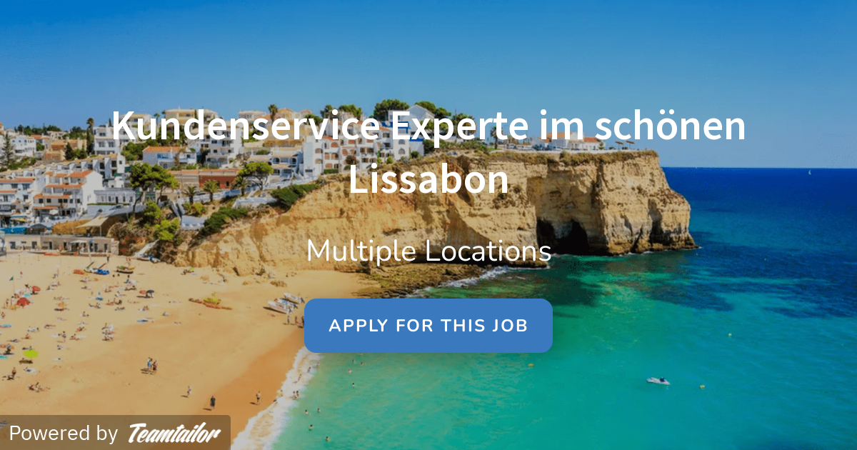 German Customer Support, financial sector Lisbon Job Squad