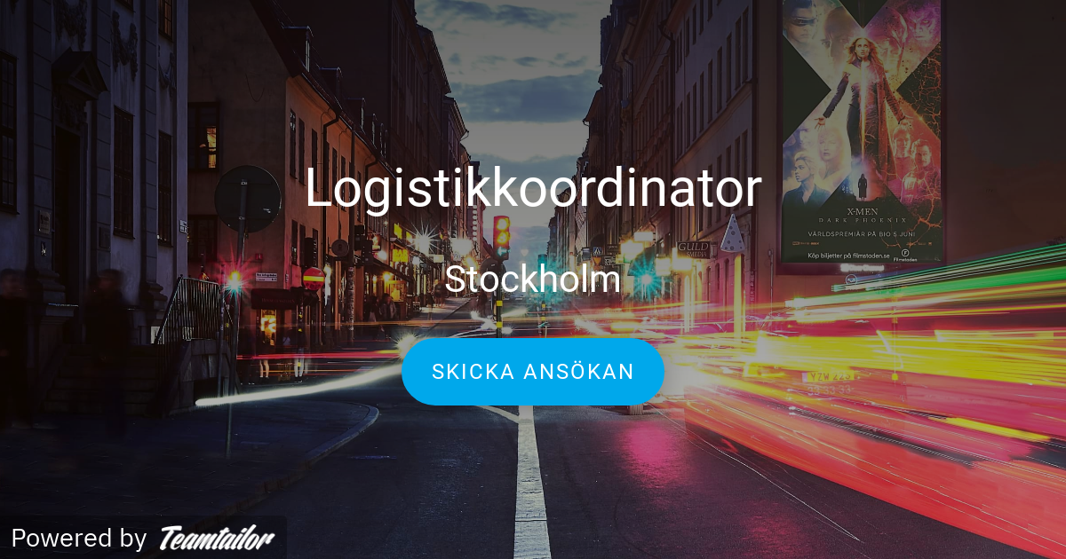 Logistikkoordinator Captica Ab