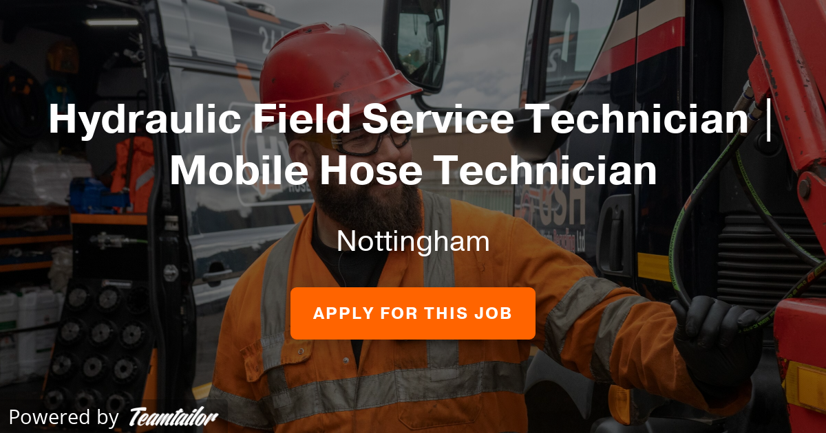Hydraulic Field Service Technician Mobile Hose Technician Hydroscand UK