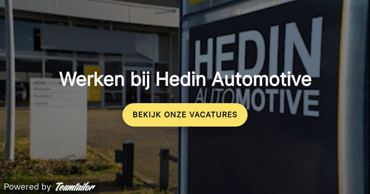Vacatures Hedin Automotive