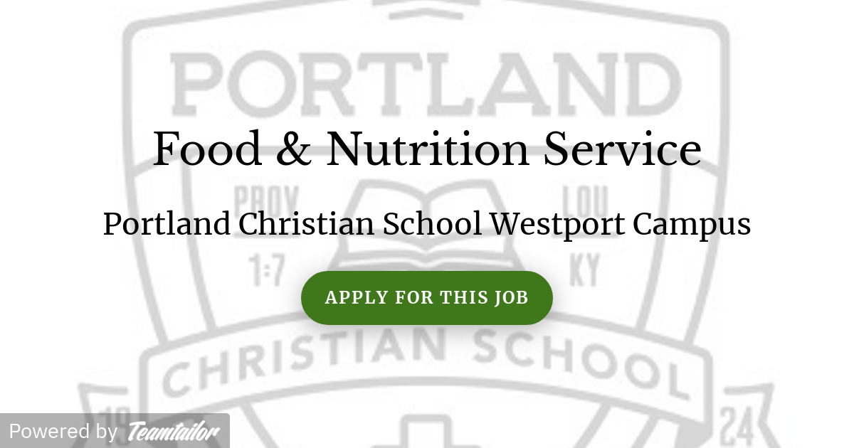 Food & Nutrition Service Thrive